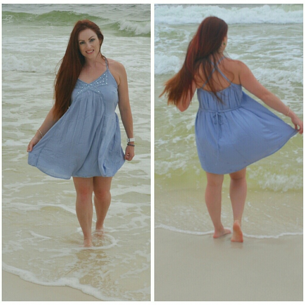 Blue Sea Siren Dress